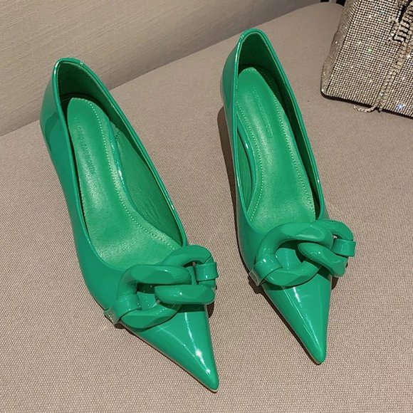 2021 Woman Fashion Fetish 5cm Low High Heels - Picture 2 of 2